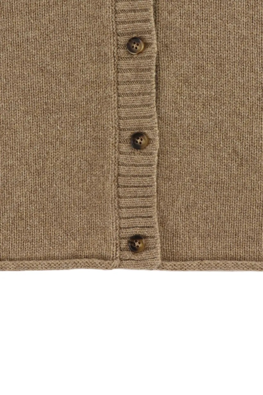 Kojenecký vlněný kardigan Donsje Brittan Merino Wool Cardigan Bear (obrázek 5)