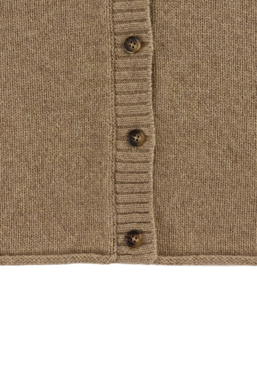 Vlnený detský kardigan Donsje Brittan Merino Wool Cardigan Bear