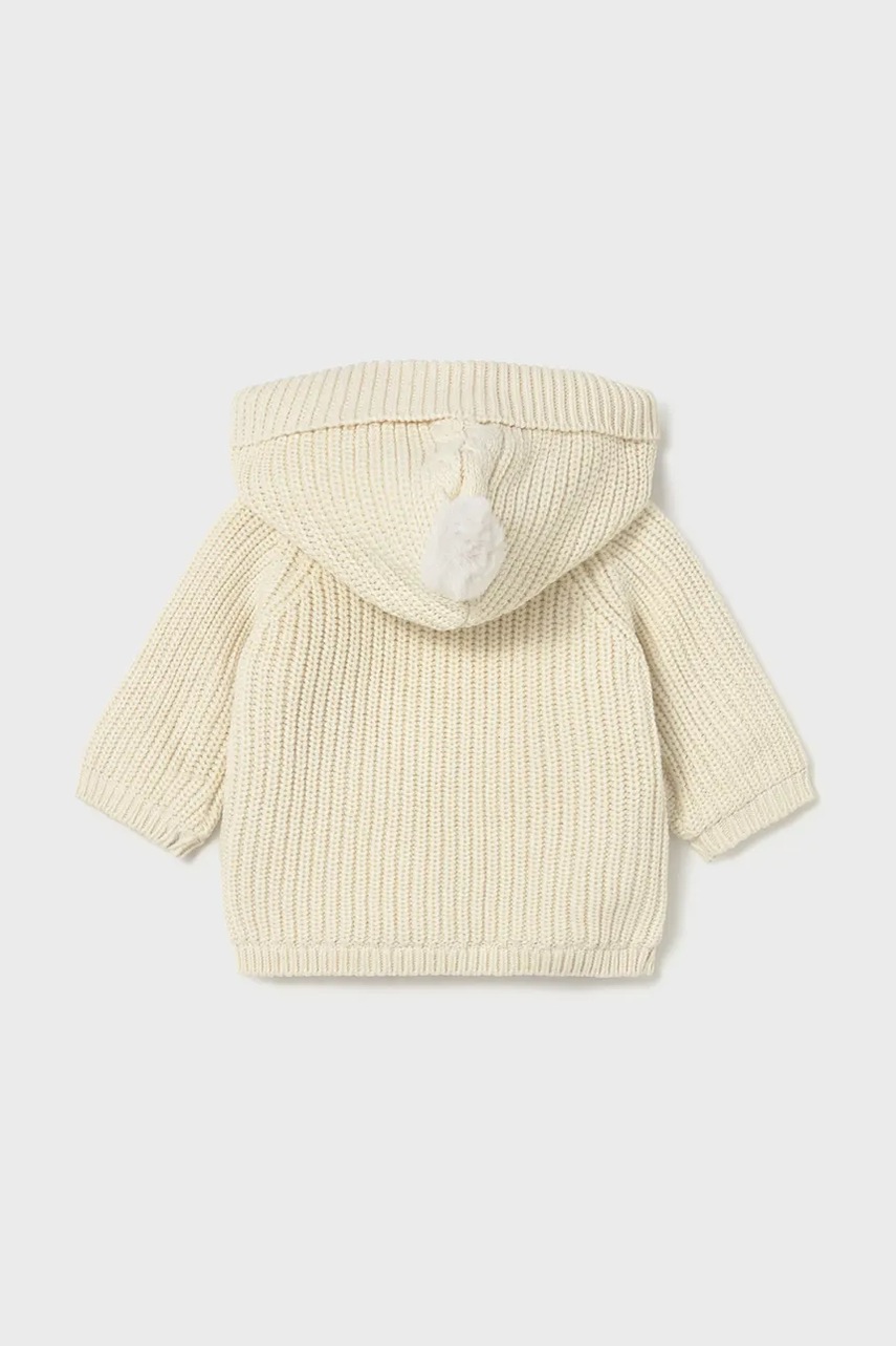 Кардиган для младенцев Mayoral Newborn цвет бежевый 2330 Кардиган для младенцев Mayoral Newborn цвет бежевый 2330