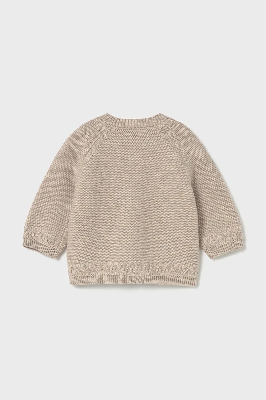 Свитер для младенцев Mayoral Newborn цвет бежевый лёгкий 2337