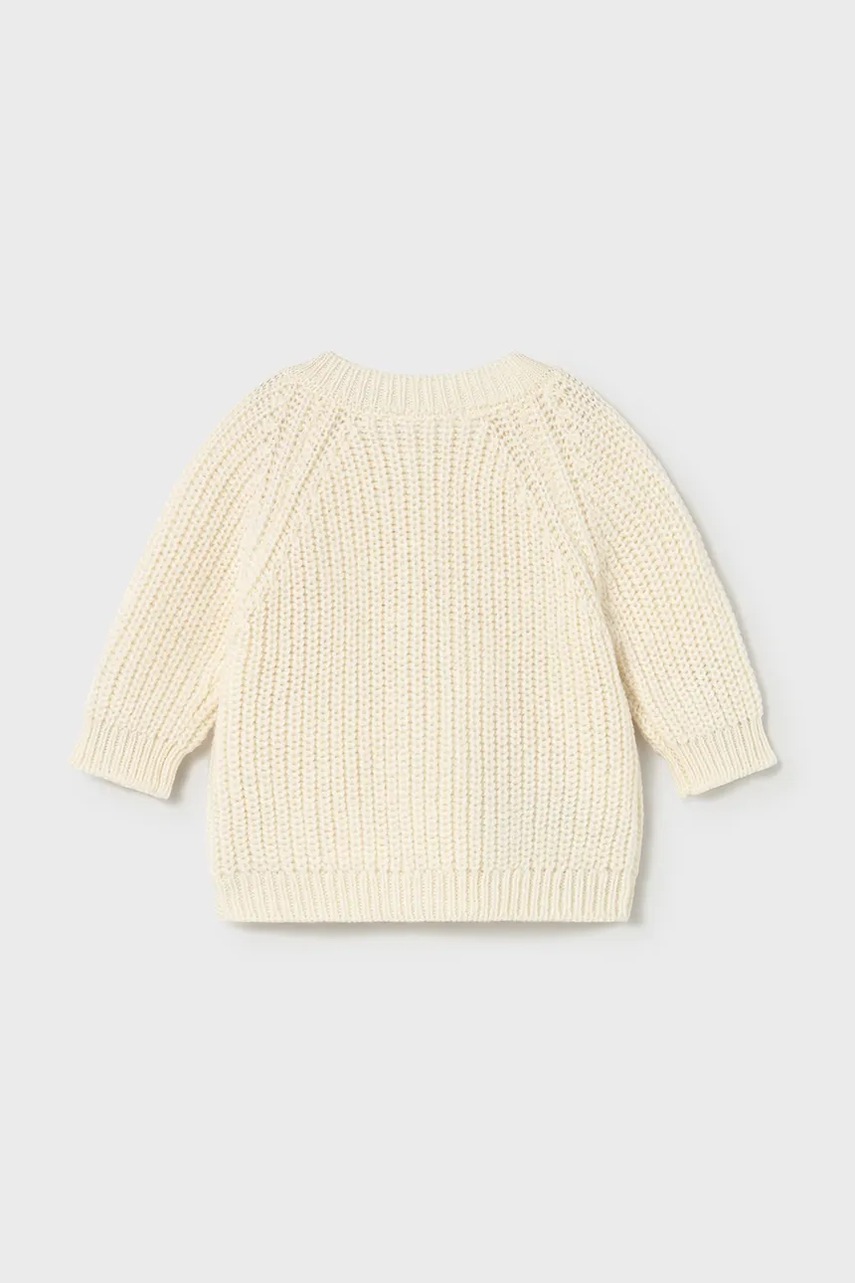 Свитер для младенцев Mayoral Newborn цвет бежевый лёгкий 2339