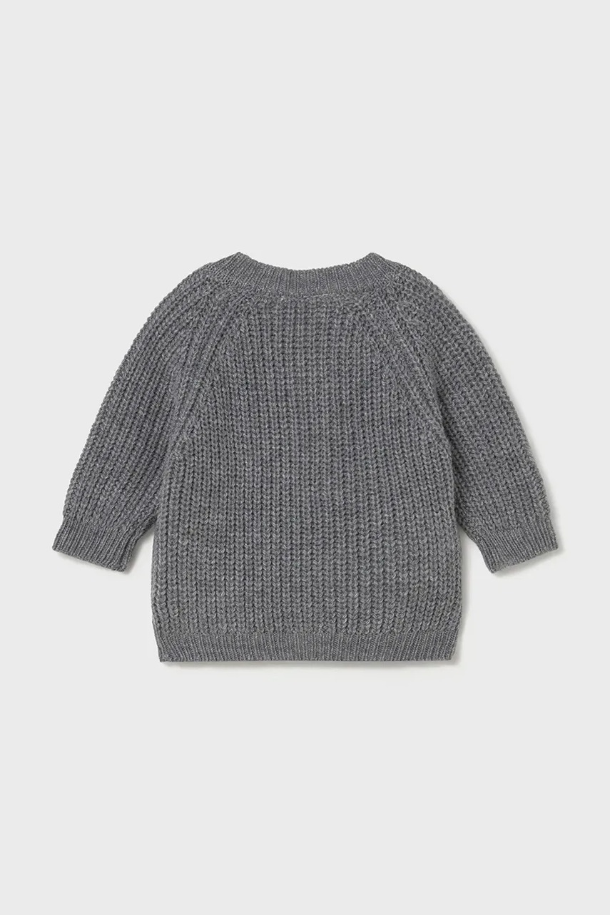 Свитер для младенцев Mayoral Newborn цвет серый лёгкий 2339
