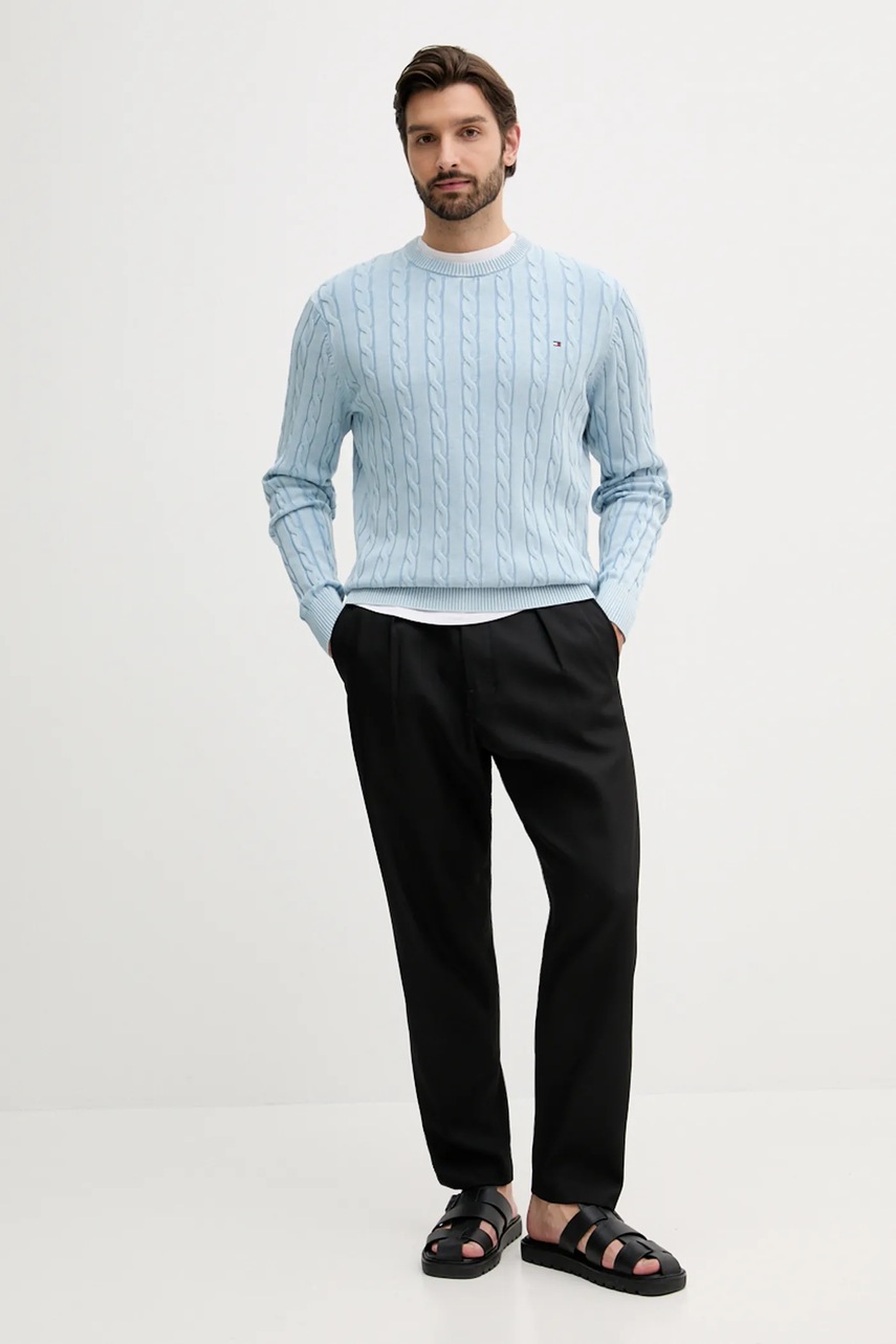 Хлопковый свитер Tommy Hilfiger лёгкое MW0MW39524