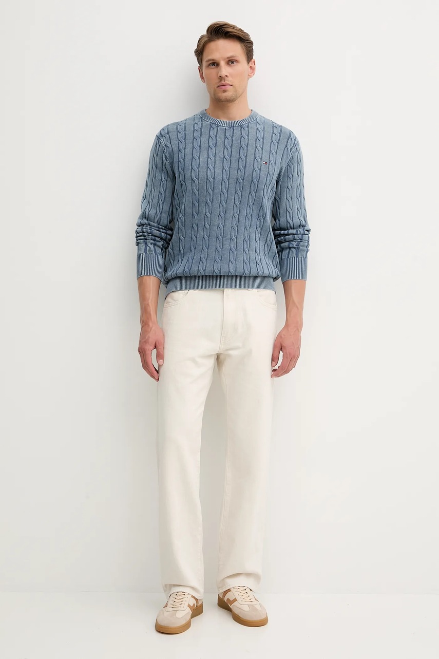 Хлопковый свитер Tommy Hilfiger лёгкое MW0MW39524