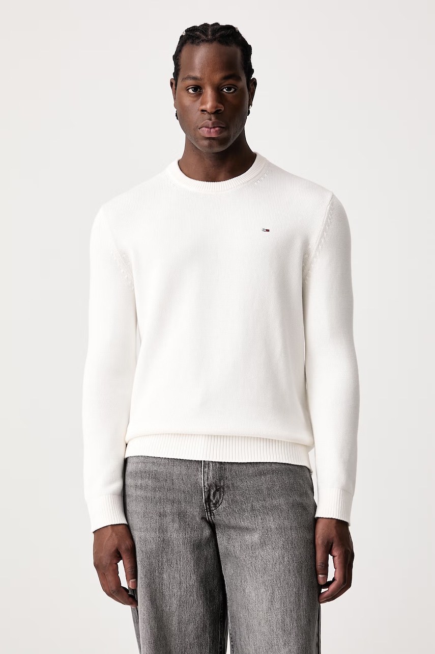 Tommy Jeans  sveter pánsky bavlnený