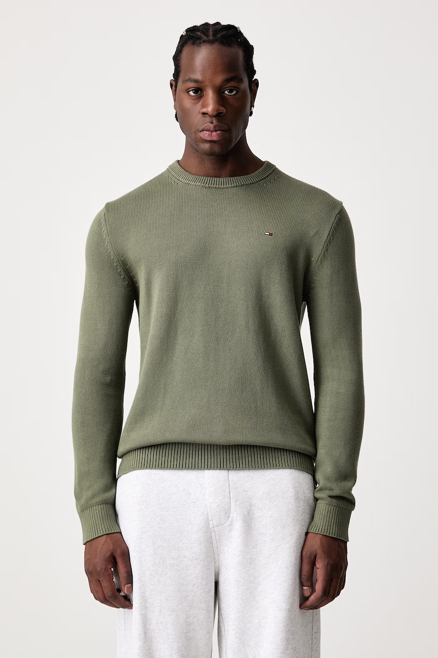 Tommy Jeans  sveter pánsky bavlnený