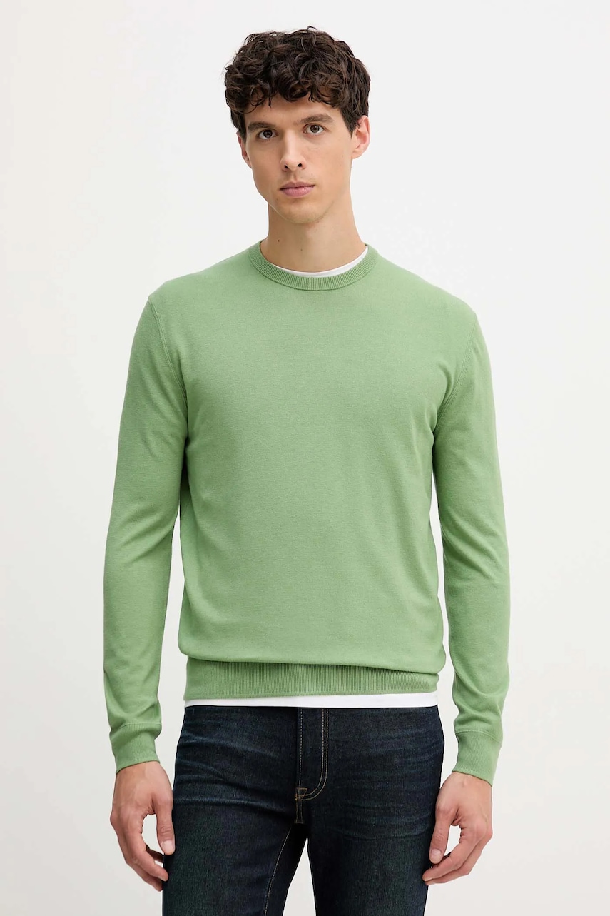 United Colors of Benetton pulover culoarea verde, light, 110XU10A5