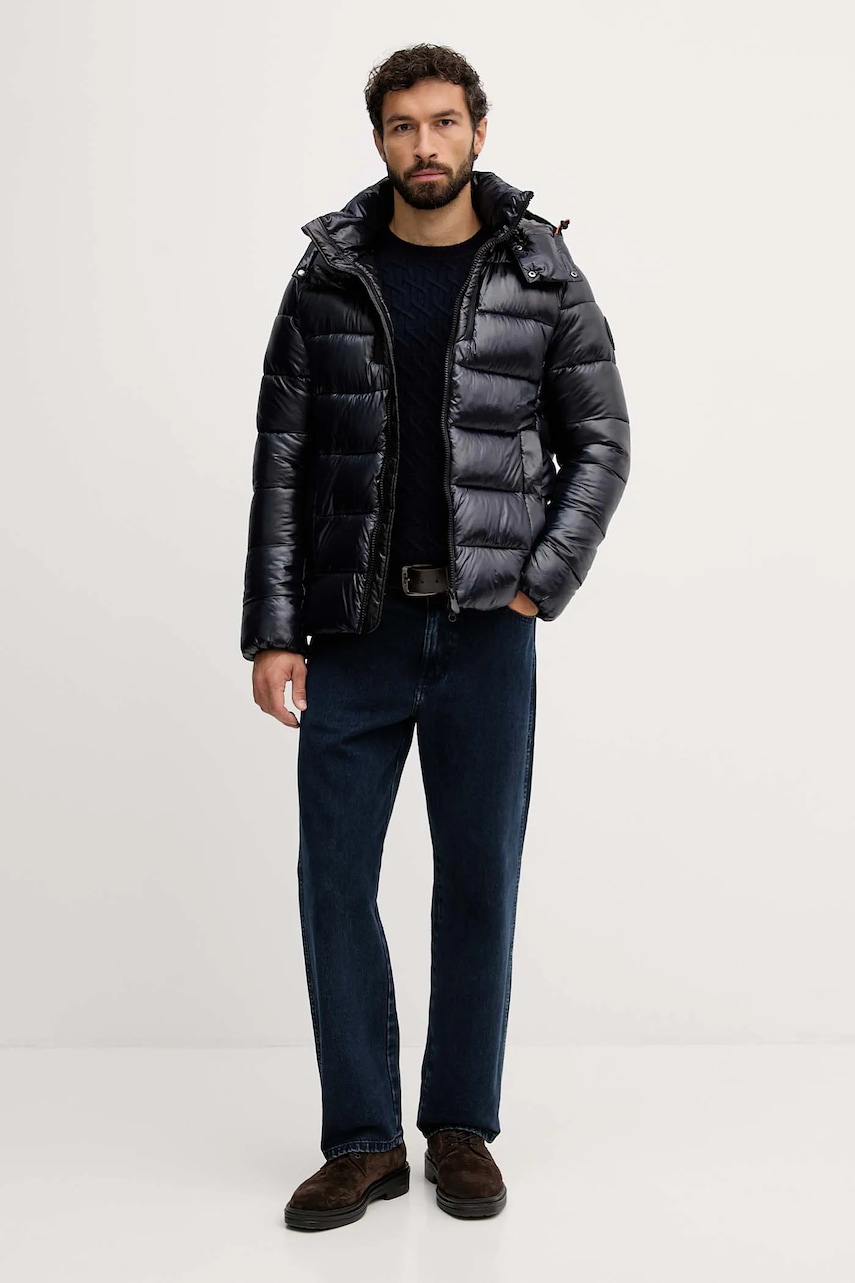 Свитер с добавлением шерсти United Colors of Benetton цвет синий  1335U10A9