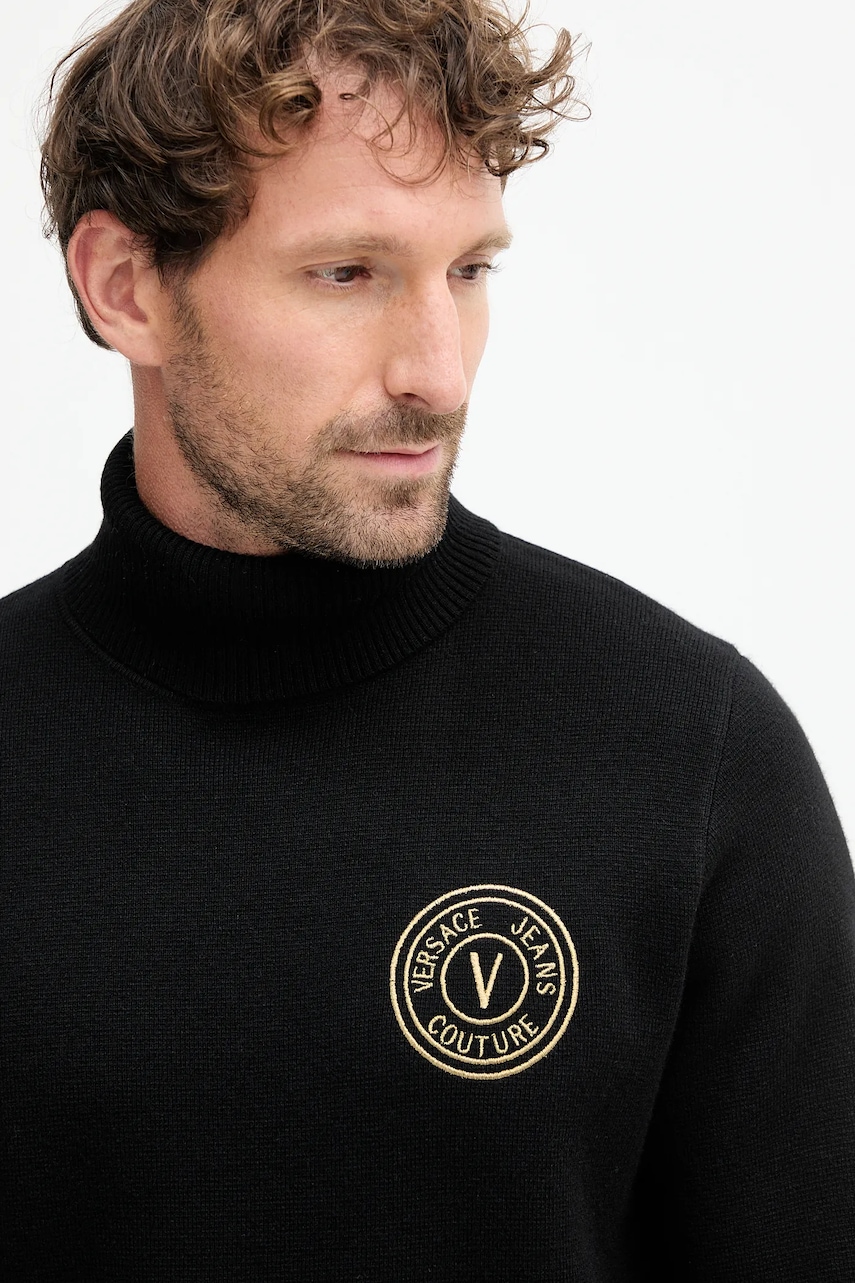 Vlnený sveter Versace Jeans Couture