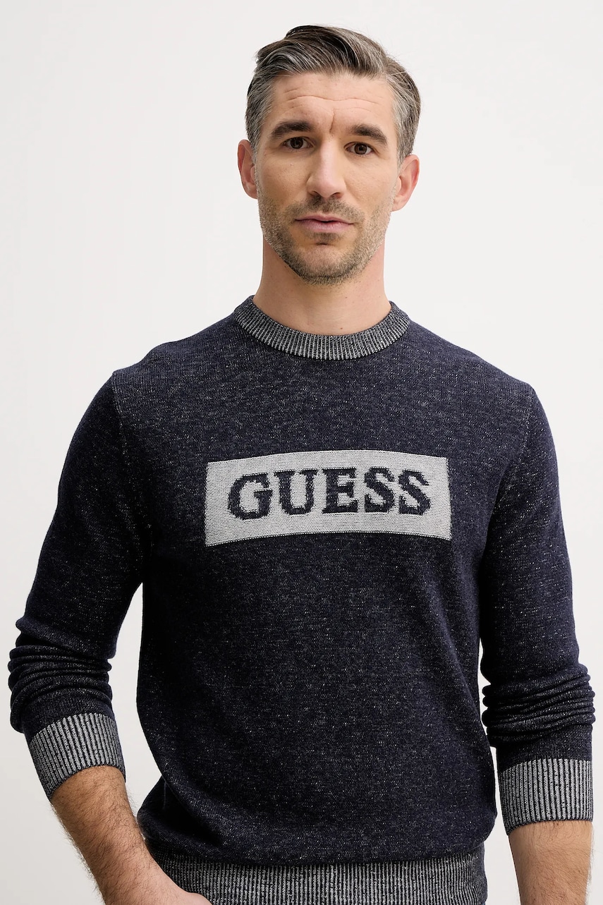 Sveter s prímesou vlny Guess JACK