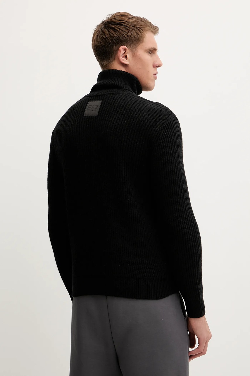 Svetr s příměsí vlny EA7 Emporio Armani (obrázek 3)