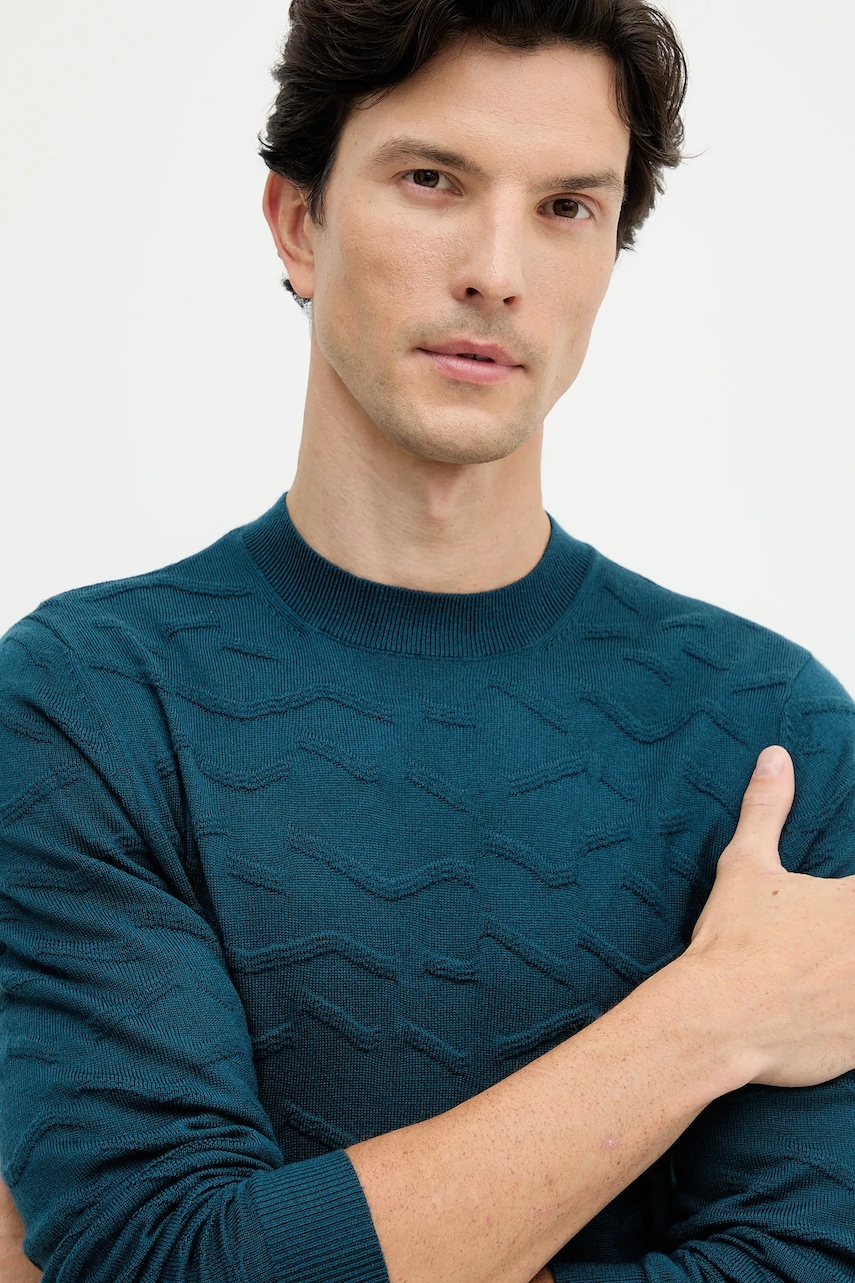 Sveter s prímesou vlny Armani Exchange