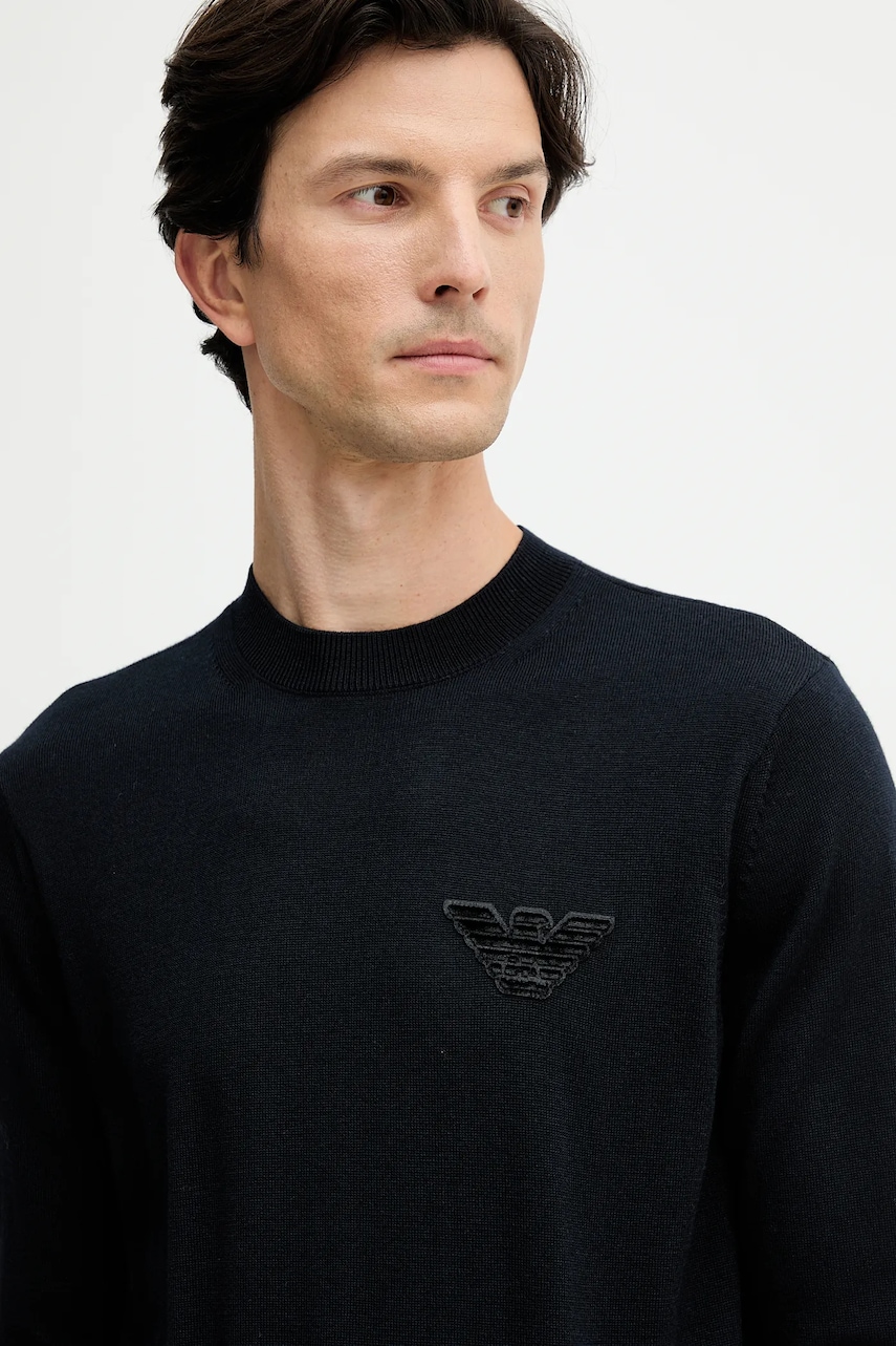 Vlnený sveter Emporio Armani
