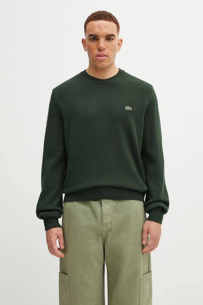 Lacoste sweter wełniany