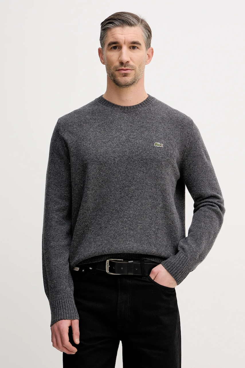 Lacoste sweter wełniany