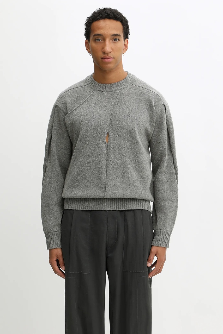 Axel Arigato sweter z dodatkiem wełny Stitch paneled