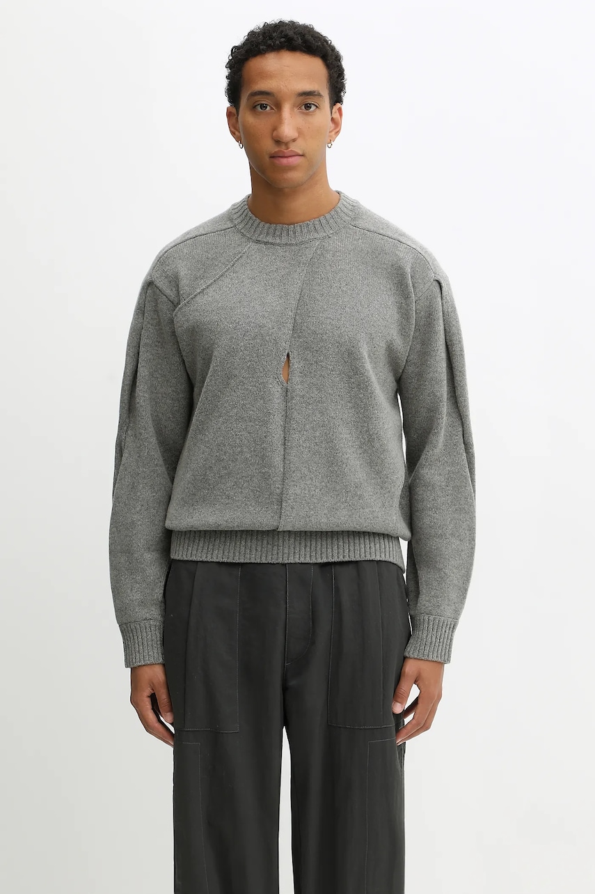 Axel Arigato sweter z dodatkiem wełny Stitch paneled