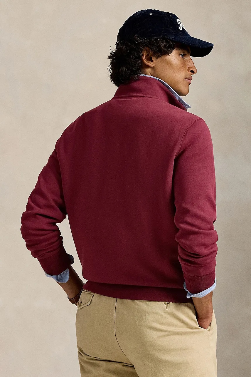 Свитер Polo Ralph Lauren цвет бордовый 710P06234 Свитер Polo Ralph Lauren цвет бордовый 710P06234