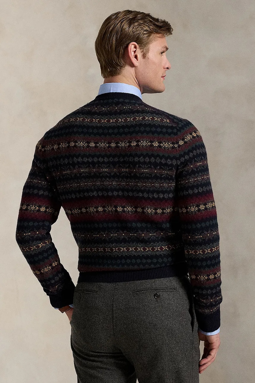 Шерстяной свитер Polo Ralph Lauren 710981615 Шерстяной свитер Polo Ralph Lauren 710981615