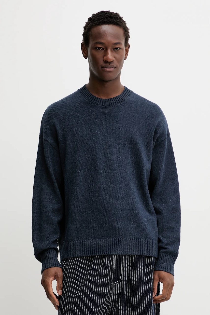 Hollister Co. pulover culoarea bleumarin, KI320-5058 - 0 | YEO