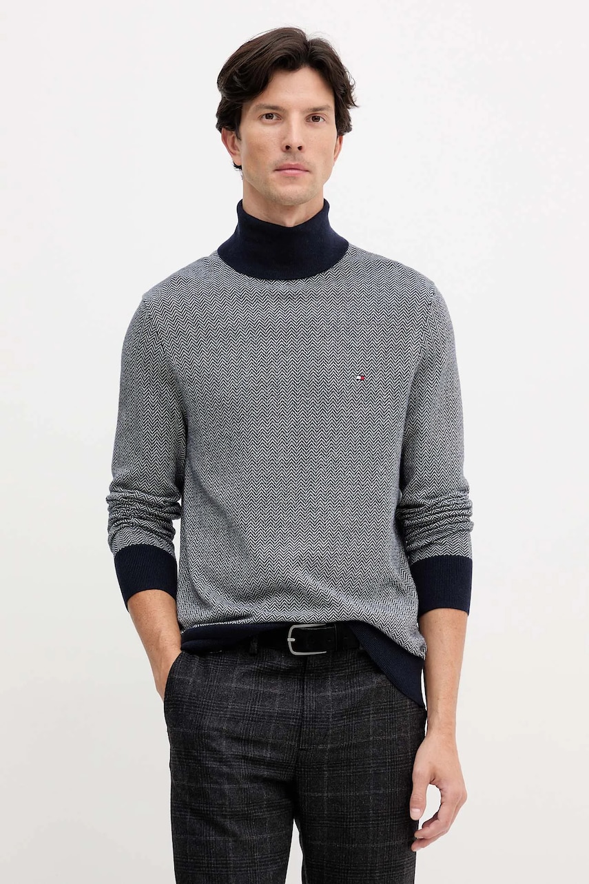 Πουλόβερ με προσθήκη μαλλιού Tommy Hilfiger