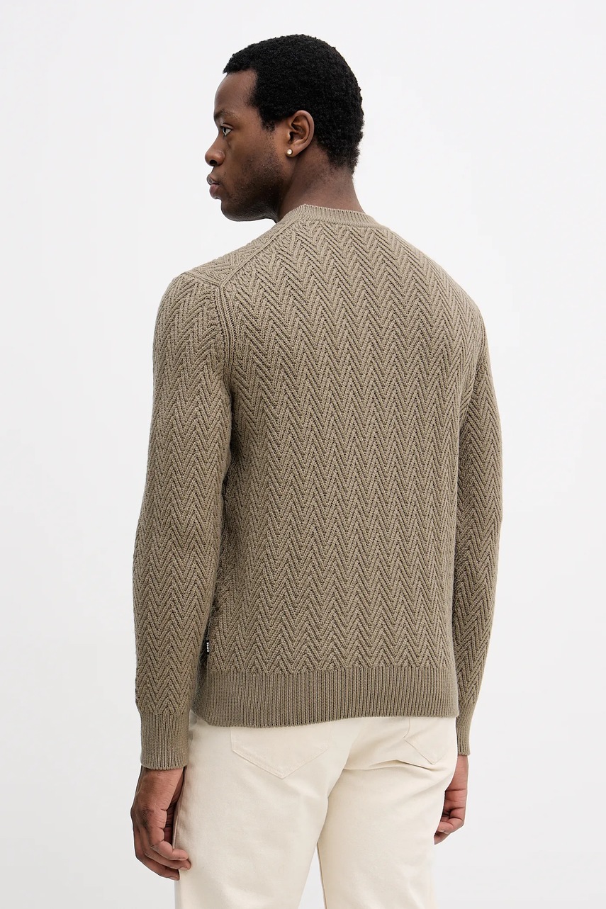 Vlněný svetr BOSS H-Hitalo (obrázek 3)