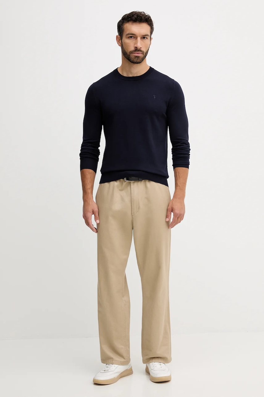 Свитер Trussardi цвет синий лёгкий M0168000018N Свитер Trussardi цвет синий лёгкий M0168000018N