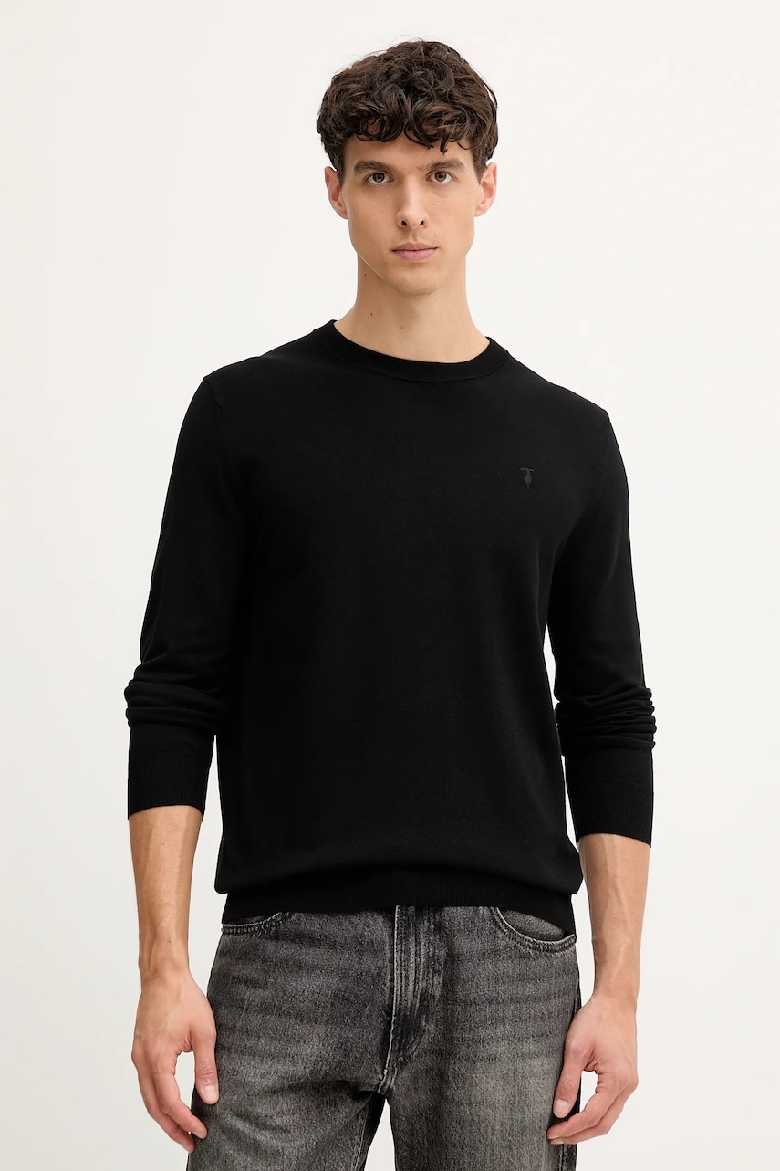 Trussardi pulover culoarea negru, light, M0168000018N