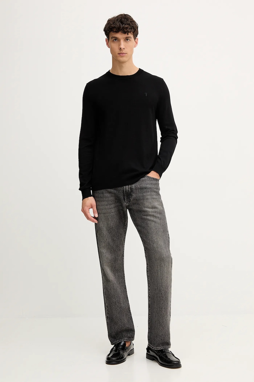 Свитер Trussardi цвет чёрный лёгкий M0168000018N Свитер Trussardi цвет чёрный лёгкий M0168000018N