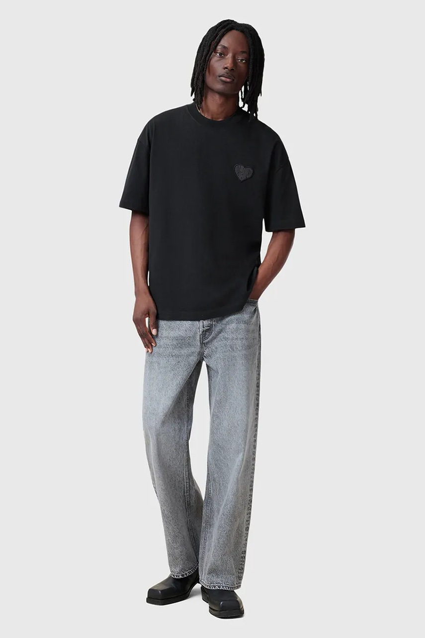 Bavlněné tričko AllSaints LOVER (obrázek 4)