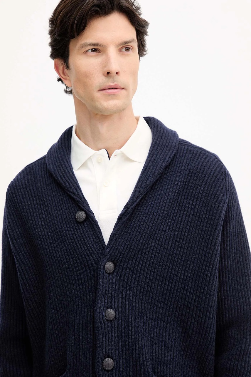 Kardigan s příměsí vlny Paul&amp;Shark (obrázek 4)