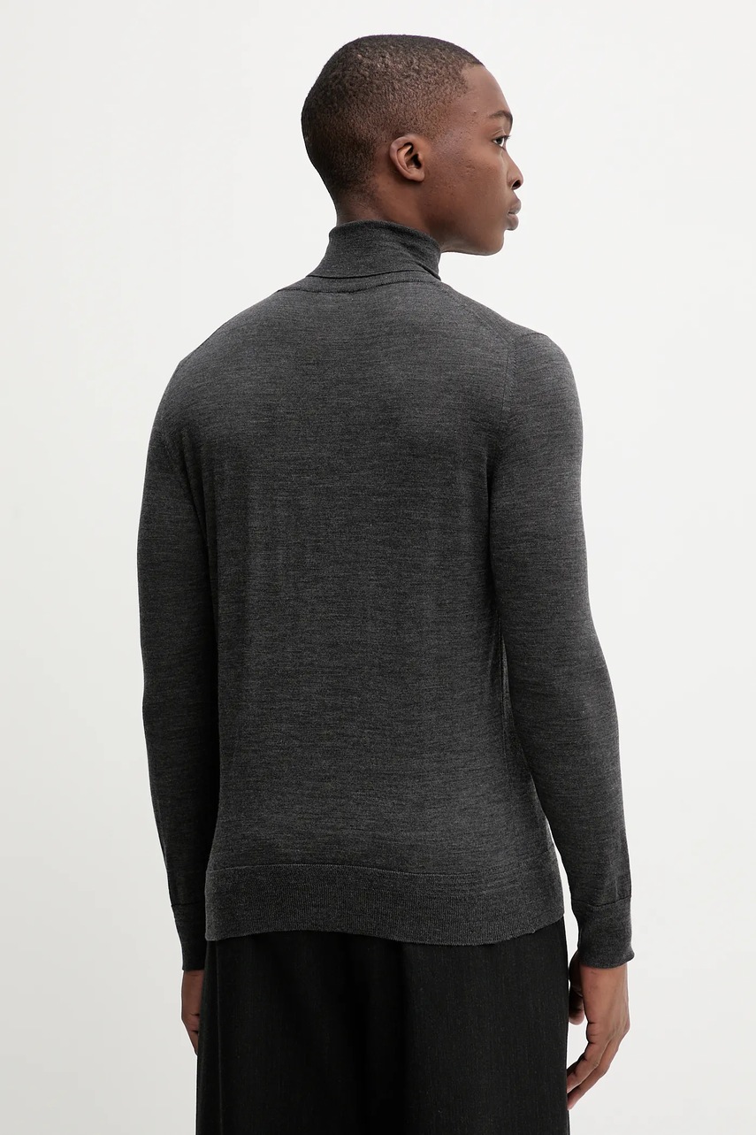 Μάλλινο πουλόβερ BARENA VENEZIA Knitwear Camio ανδρικό, χρώμα: γκρι, KNU5282.429 φωτογραφία