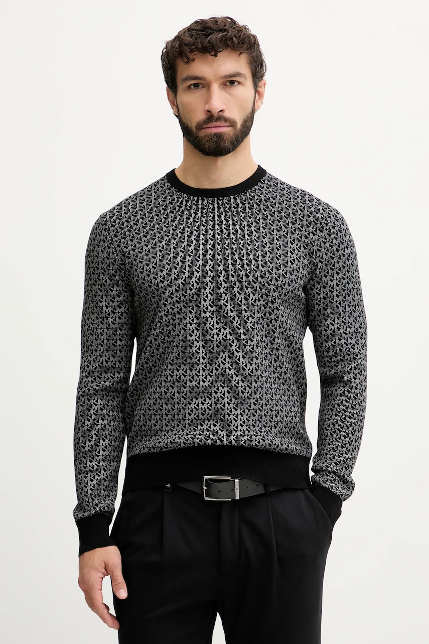 Michael Kors pulover culoarea negru, light, CR3606K2LY