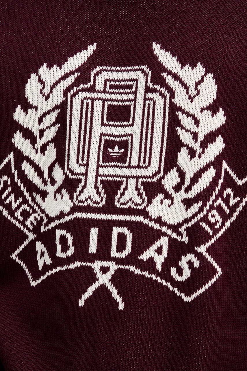 Bavlněný svetr adidas Originals Varsity Regular (obrázek 5)