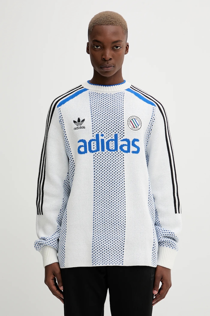 adidas Originals pulover ADC culoarea alb, KQ5085