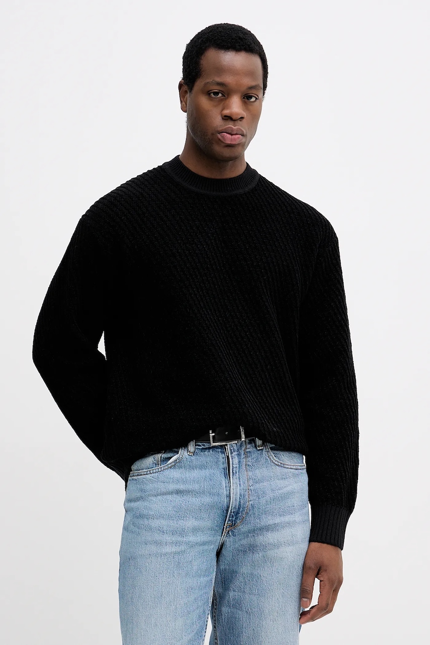 Πουλόβερ με προσθήκη μαλλιού BOSS Orange Dolos