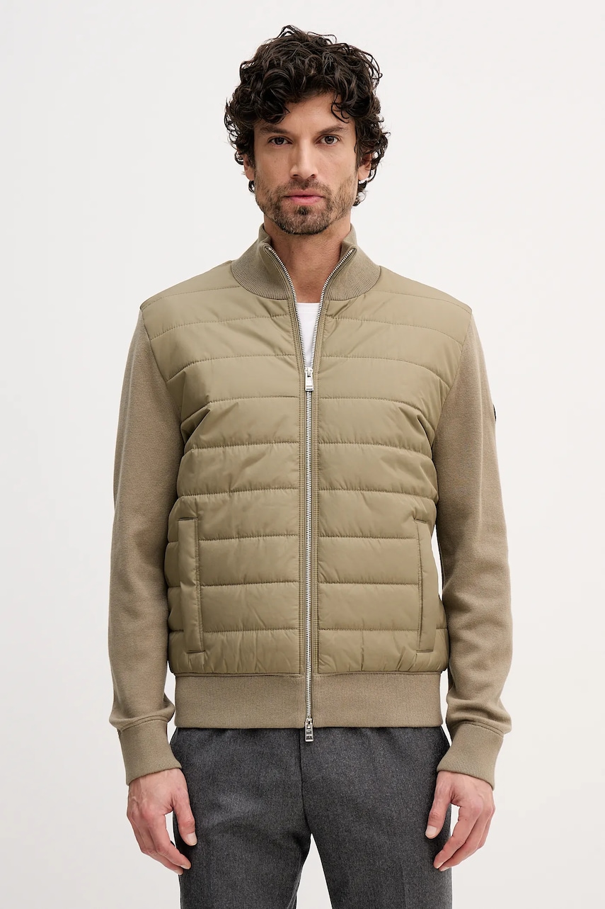 BOSS geacă culoarea maro, de tranziție, 50549991