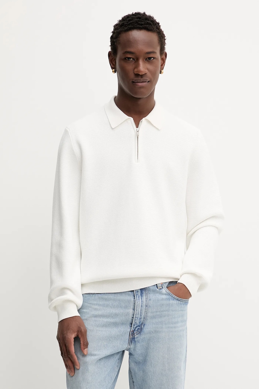 Βαμβακερό πουλόβερ HUGO San Pauley-C