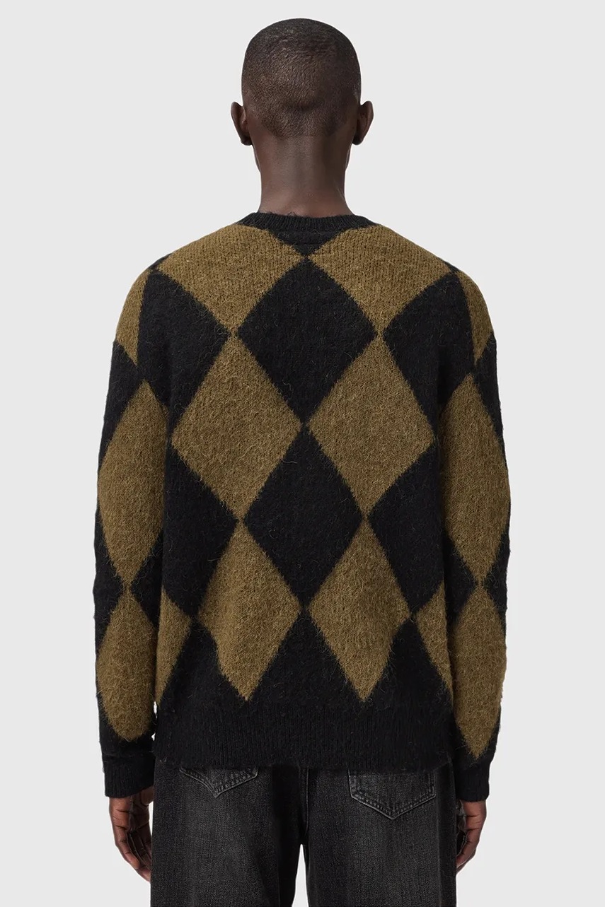 Svetr s příměsí vlny AllSaints BOWER (obrázek 3)