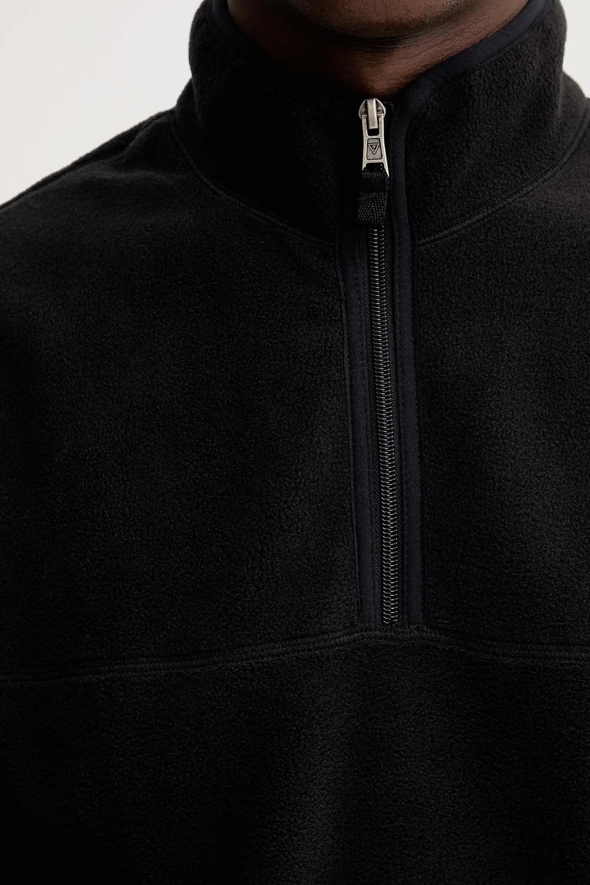 Fleecová mikina Guess Jeans (obrázek 5)