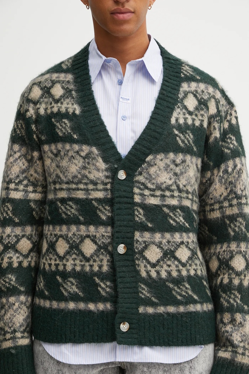 Ζακέτα με προσθήκη μαλλιού Daily Paper Pattern Check φωτογραφία