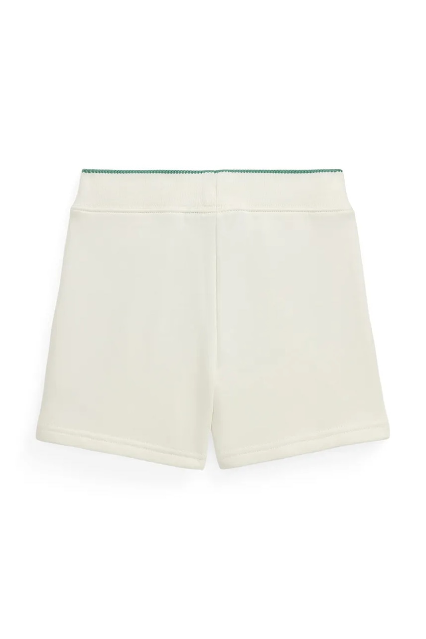 Шорты Polo Ralph Lauren цвет белый регулируемая талия 322971484001 Шорты Polo Ralph Lauren цвет белый регулируемая талия 322971484001