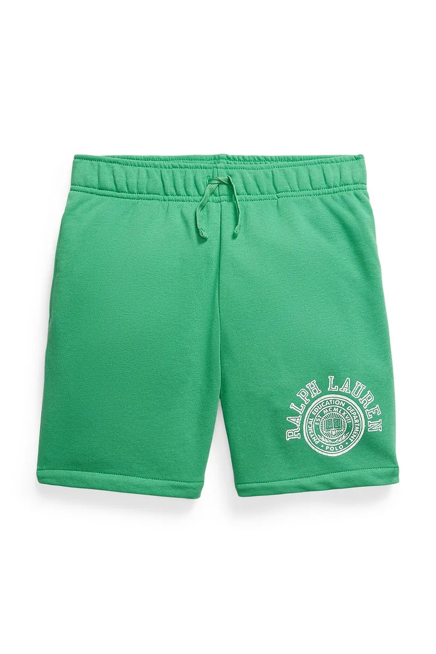 

Къс панталон Polo Ralph Lauren в зелено с регулируема талия 323971324001, Зелен