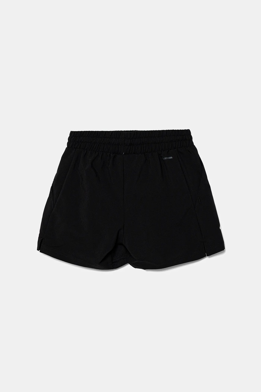 Детские шорты adidas Performance цвет чёрный регулируемая талия JI9254 Детские шорты adidas Performance цвет чёрный регулируемая талия JI9254