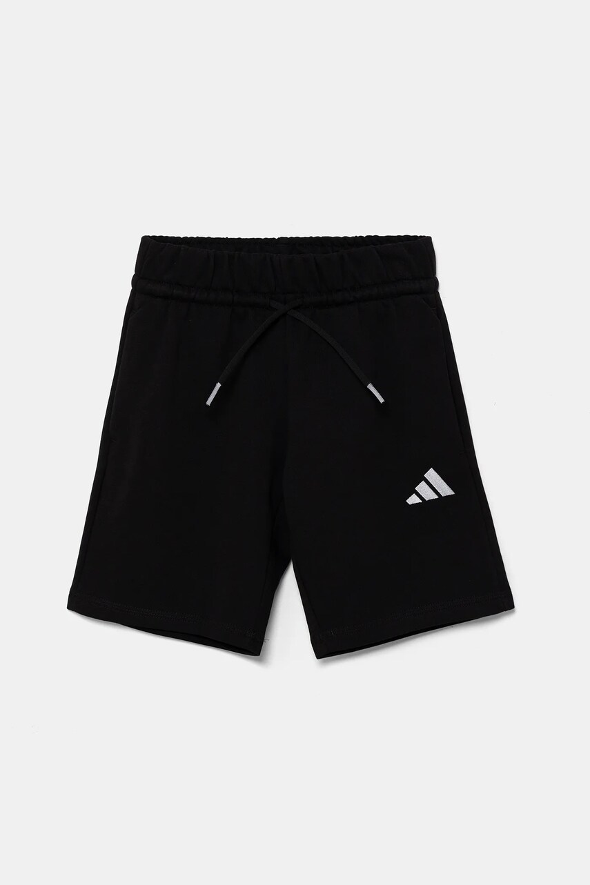 Levně Dětské kraťasy adidas černá barva, KC5407