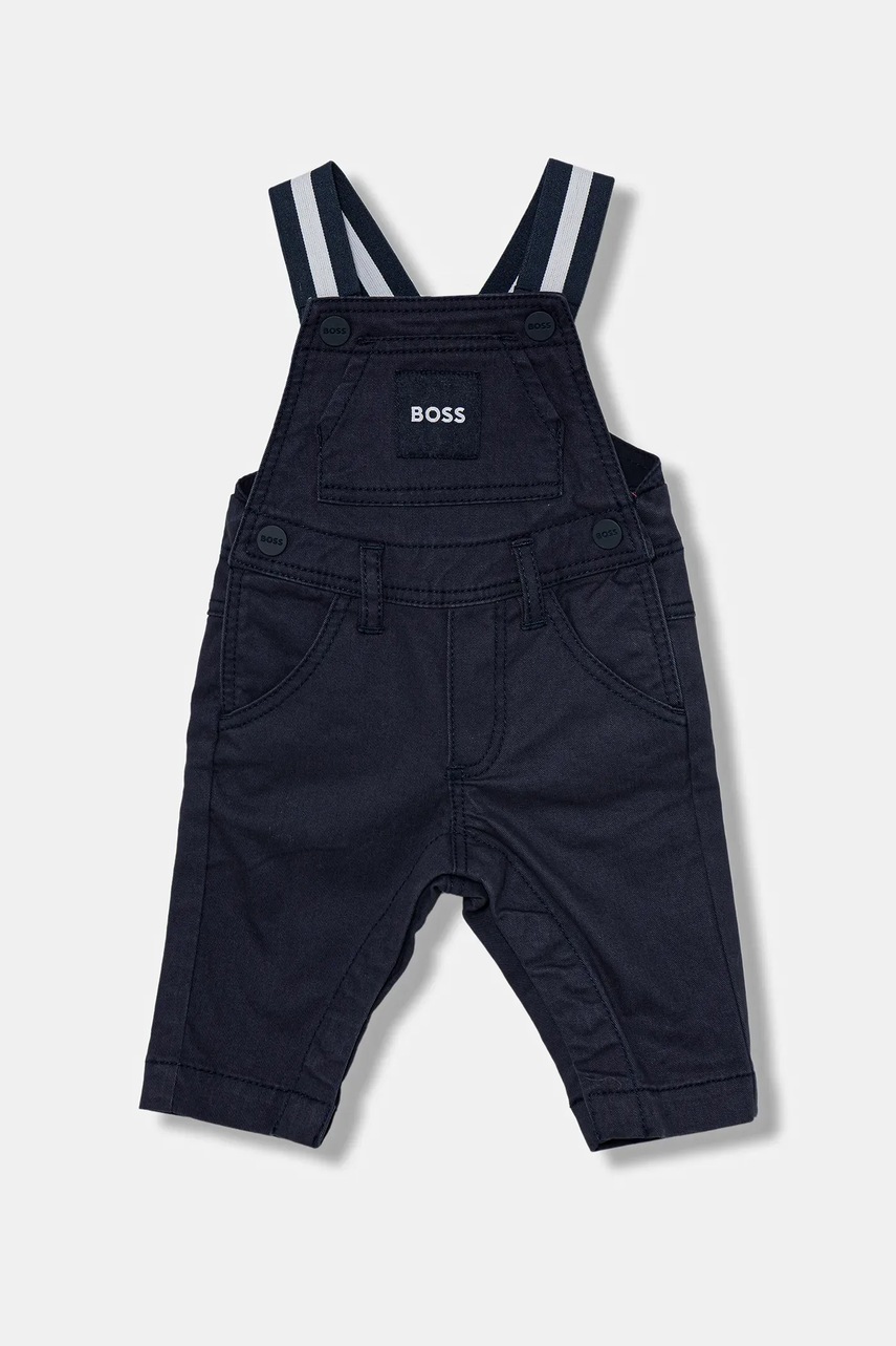BOSS pantaloni scurți culoarea bleumarin, J52517