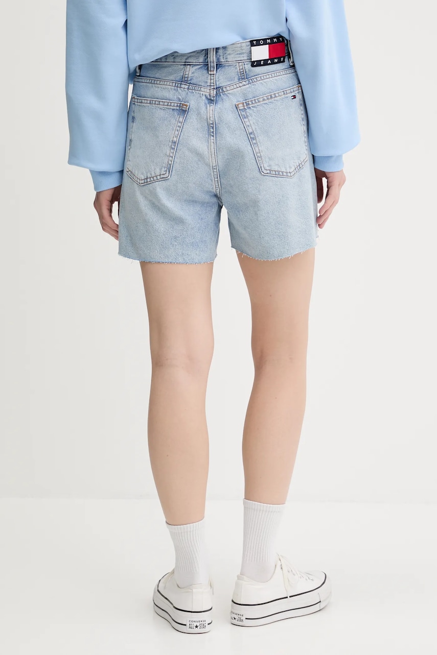 Rifľové krátke nohavice Tommy Jeans
