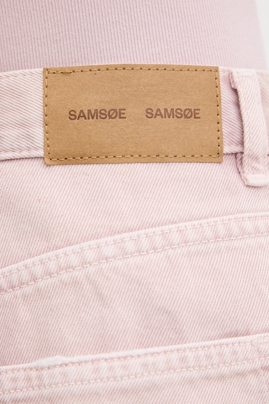 Τζιν σορτς Samsoe Samsoe SASHELLY φωτογραφία