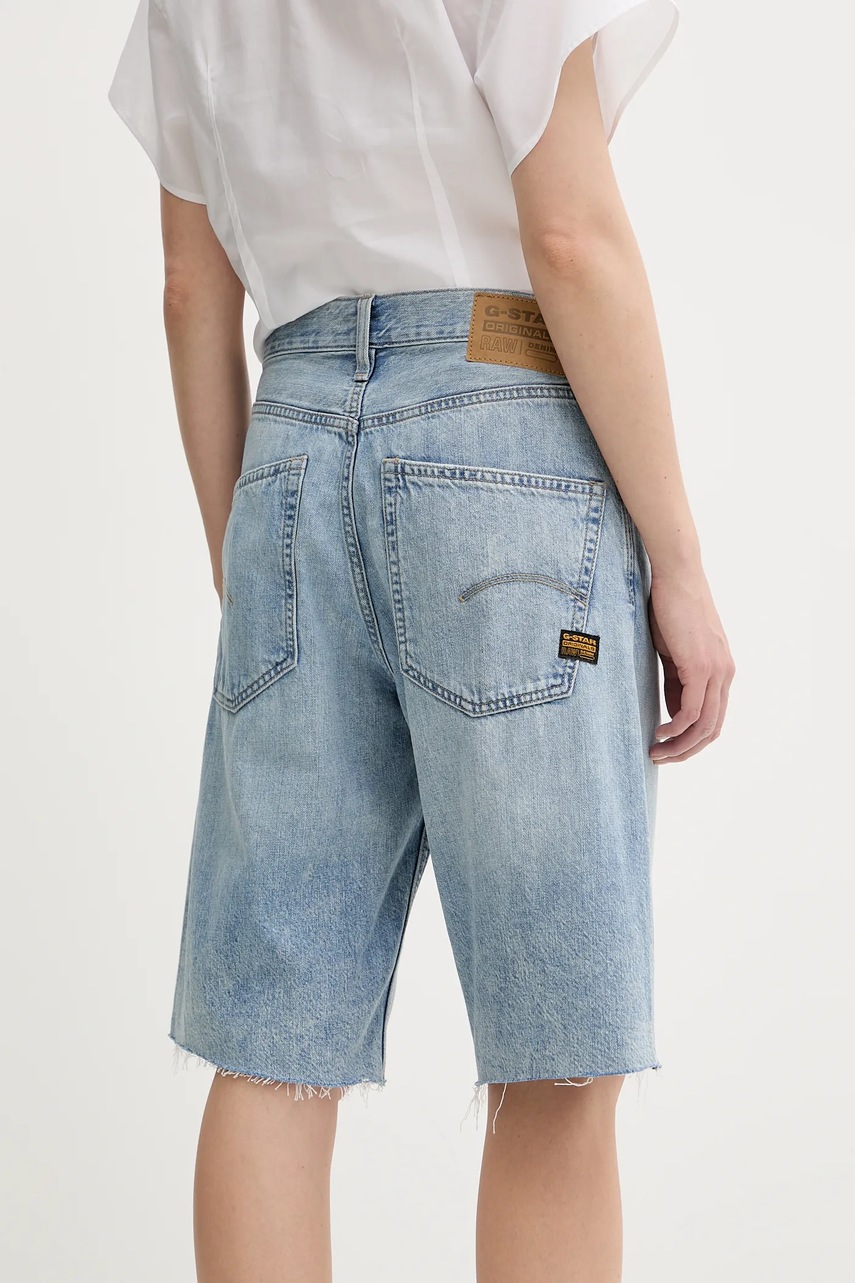 Τζιν σορτς G-Star χρώμα: μπλε, D27484-D536 φωτογραφία