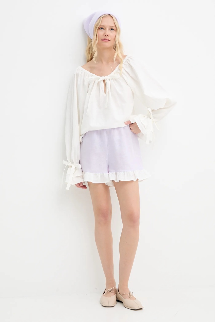 Σορτς από λινό The Sleeper φωτογραφία